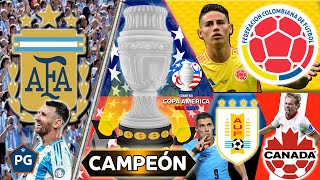 COPA AMÉRICA USA 2024⚡ ARGENTINA CAMPEÓN 🔥DATOS ANÁLISIS y BALANCE DE LA COPA🔥 [upl. by Fairlie]