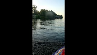 Doing a 360 and 180 1996 Polaris SL900 Jet ski [upl. by Corkhill766]