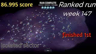 Slipways v 13  Ranked run week 147  86995 score finished 1st [upl. by Entwistle]