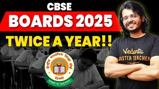 Board Exam 2025 Twice a Year  CBSE Board Exam 2025  Gaurav Tiwari vjme20 [upl. by Niall909]