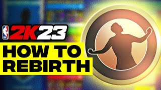 HOW TO USE REBIRTH in 2K23 [upl. by Eniarol]