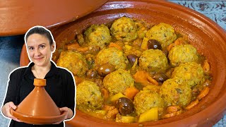 TAJINE KEFTA DE SARDINE Recette Traditionnelle Marocaine  Plat Familial Facile et Rapide [upl. by Ayokahs]