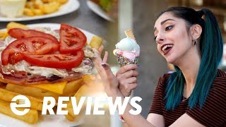 Center Crepa amp Burger  Review by efood [upl. by Anali712]