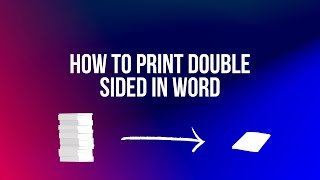 How to print TwoSided Manually Duplex Printing l Both side printing by your home printer l [upl. by Wiencke]