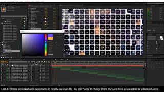 How to EDIT  Mosaic Multi Photo Reveals  Free After Effects Tutorial [upl. by Bevis]