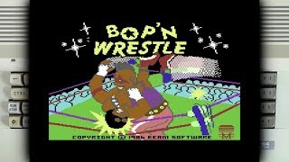 Bopn Wrestle on the Commodore 64 [upl. by Olenta]