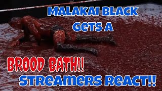 Streamers React Malakai Black gets a Brood Blood Bath From Adam Copeland aew aewdynamite [upl. by Neb181]