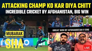 Biggest upset of World Cup Afghanistan demolish ‘Defending Champions’ England  WC wide open [upl. by Enelyam611]