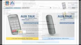 Aldi Talk  Sim Karte Regristrieren  So gehts [upl. by Elaen]