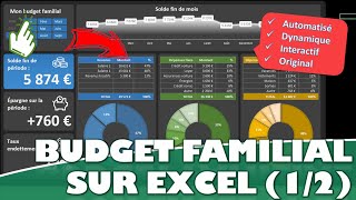 Comment gérer ses comptes sur Excel avec le « Suivi du budget familial » [upl. by Zachary12]