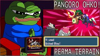 Radical Red Hardcore Mode Nuzlocke Strategies Pangoro VS Burglar Lewis [upl. by Epp516]