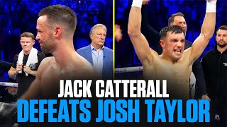 Josh Taylor vs Jack Catterall 2 DECISION Full PostFight Interview [upl. by Elleval432]