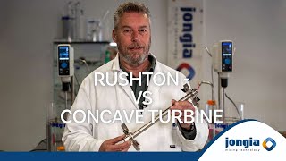 Tutorial  Rushton Turbine vs Concave Turbine  Jongia Mixing Technology [upl. by Auqenahc]