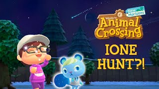 Super Chill Ione Villager Hunt  Animal Crossing New Horizons [upl. by Haroppizt414]