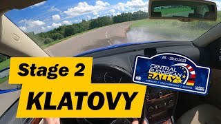 WRC Central European Rally 2023  Stage 2 Klatovy  POV Recce [upl. by Ybbob531]