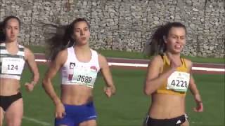 Atletismo Provas de Preparação 800m JuvJunSen DEZ2018 [upl. by Jenkel883]