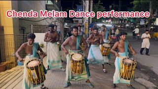 Kerala Chenda Melam at Siddipet  Extreme Speed Climax  Amazing Kerala Dance  Chenda Melam 2024 [upl. by Auburta673]