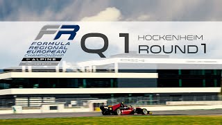 QP1  Round 1 Hockenheim F1 Circuit  Formula Regional European Championship by Alpine [upl. by Nylear]