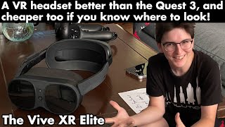 A real review of the Vive XR Elite VR better than Quest 3 under 500 if you know where to look [upl. by Ettenil]