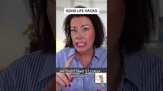 ADHD LIFE HACKS  With Lorna  Psychotherapist Shorts [upl. by Gabrielle]