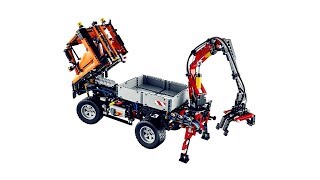 Конструктор Lepin 20019  аналог Lego 8110 Technic MercedesBenz Unimog U400 [upl. by Oilime]