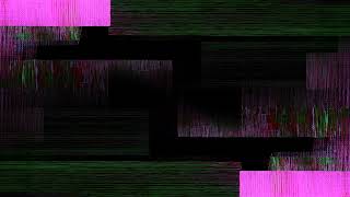 1 Hour Distorted Screen Effect  Glitchy Visual Background 2024  Pixelated Color Interference [upl. by Dickerson]