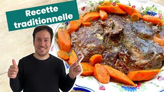 Bœuf carottes  Recette facile [upl. by Yelsew]