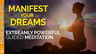 Extremely Powerful Guided Meditation to Manifest Your Dreams and Desires [upl. by Rafaello]