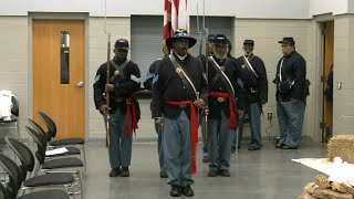 35th US Colored Infantry Regiment celebrates Emancipation Day [upl. by Thurman813]