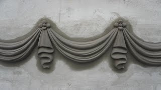 Classic style cement curtain [upl. by Farlie455]