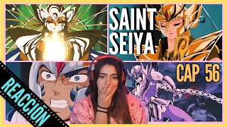 SHAKA EL MÁS CERCANO A DIOS CABALLEROS del ZODIACO REACCIÓN CAP 56 ESPAÑOL LATINOSAINT SEIYA [upl. by Okomot]