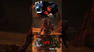 DEATH BATTLE REACTION PT2  Skyrim VS Dark Souls Dragonborn VS Chosen Undead [upl. by Sinai]