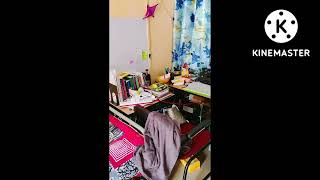 My Room Tour Cauvery hostelNIMHANS Bangalore 3043rd Floor Hostel life [upl. by Ahsinev]