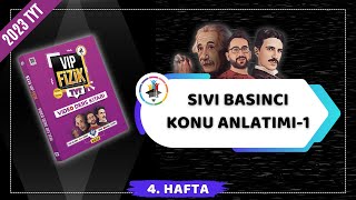 Sıvı Basıncı Konu Anlatımı 1  2023 TYT Fizik KAMPI [upl. by Ayotol]