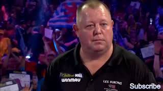 Mervyn King priceless reaction to Simon Whitlock 148 checkout [upl. by Giguere]