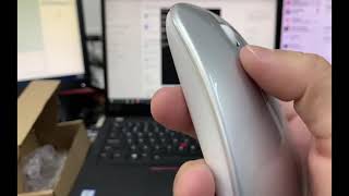 Slim Rechargeable Mouse Tutorial Reset Bluetooth with DPI Button [upl. by Irvine]