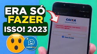 COMO REGULARIZAR ACESSO CAIXA TEM 2023 [upl. by Cletis]