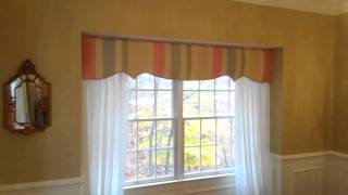 Window Treatment Idea for Bay Window or Bump Out Window [upl. by Eelatsyrc120]