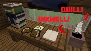 Minecraft  How To Make a Vintage Study Desk [upl. by Goren]