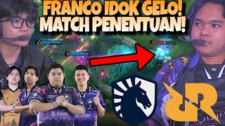 FRANCO IDOK BUKAN MANUSIA JINGG  MATCH PENENTUAN RRQ VS LIQUID GAME 3  MPL S14 [upl. by Lister]