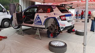 44 Rally San Martino di Castrozza 14 Storico parco assistenza 14 giugno [upl. by Wieche]