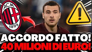 🚨ULTIMO MINUTO È STATO CONFERMATO DECISIONE PRESA ORA NOTIZIE DEL MILAN [upl. by Ajup]