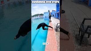 Easy Steps to Learn Perfect Swimming Dive 🏊🏻‍♂️ swimmingtips swimtechnique swimming dive [upl. by Gib797]