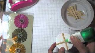 DIYEasy to make Raffia flower tutorial by SaCrafters [upl. by Carolynn35]