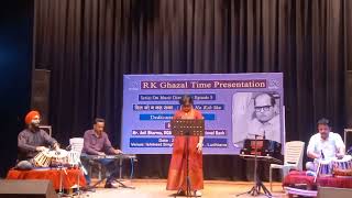 Mehlon ka Raja Mila Tribute to Roshan at RK Ghazal Time by Dr Renu Verma [upl. by Anitsuga]