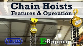 Tyler Tool Manual Chain Hoists Features and Operation [upl. by Edrahc]