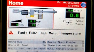 See how the 350 Nm3hr air compressor started [upl. by Juieta]