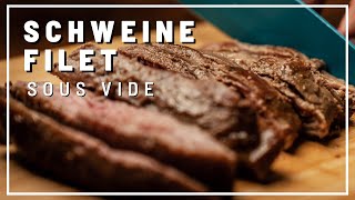 Schweinefilet SousVide  Garzeit  Im Speckmantel gerykocht [upl. by Roee798]