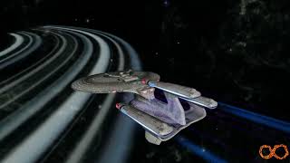 Star Trek Online  Dreadnought Cruiser aka Galaxy X startrekonline gaming startrek [upl. by Mcarthur51]