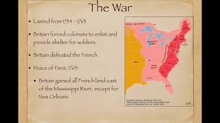 APUSH Review Video 11 The 7 Years’ War And Its Impacts [upl. by Anigar]